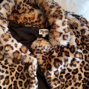 Show Me Your Mumu Cheetah Jacket, size Small